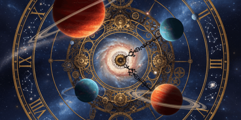 Planetas, ponteiros do relógio da História