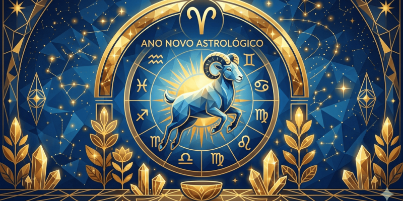 Um Feliz e Cintilante Ano Novo Astrológico Pra Você!