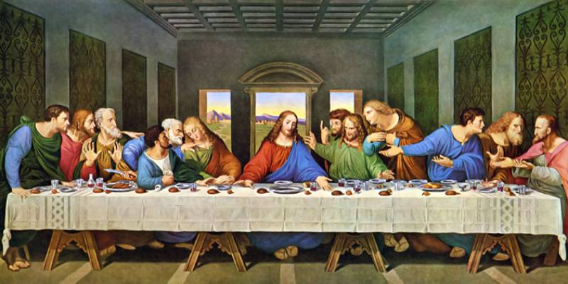 A Última Ceia de da Vinci