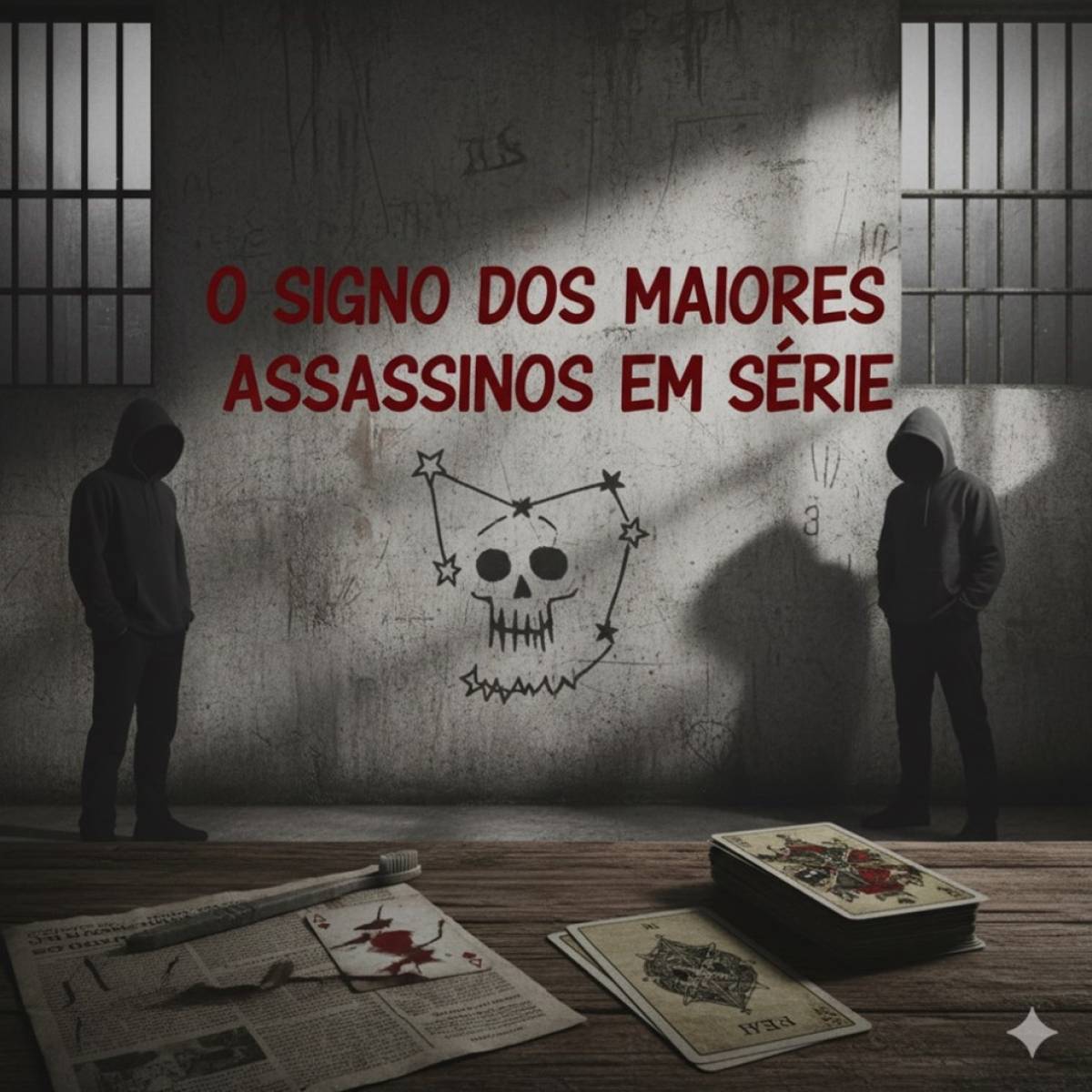 A maior parte dos @ss@ssinos em série tem o Sol em signo de modo mutável