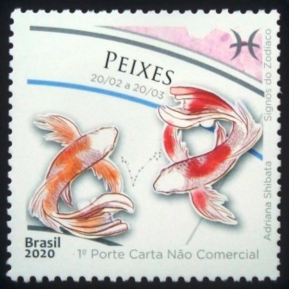 Selos com imagens dos signos